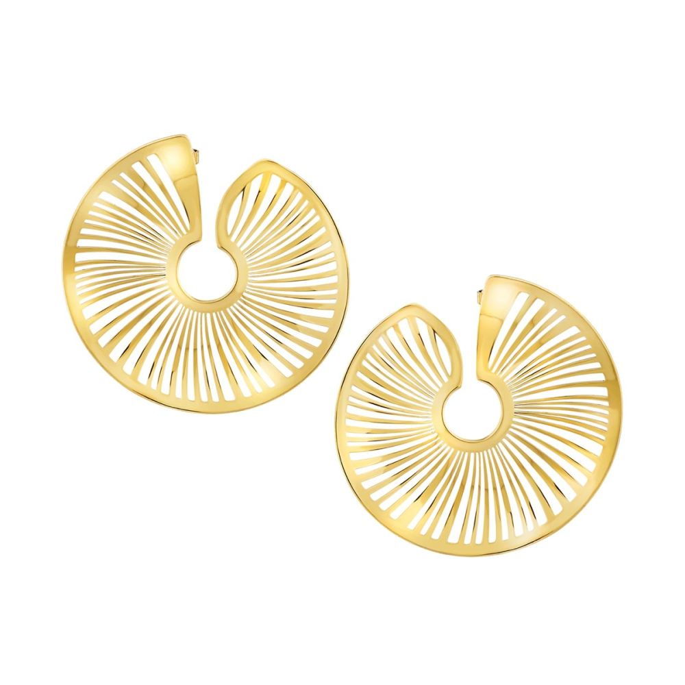 Breil Orecchini Acciaio Gold Lucido B Whisper