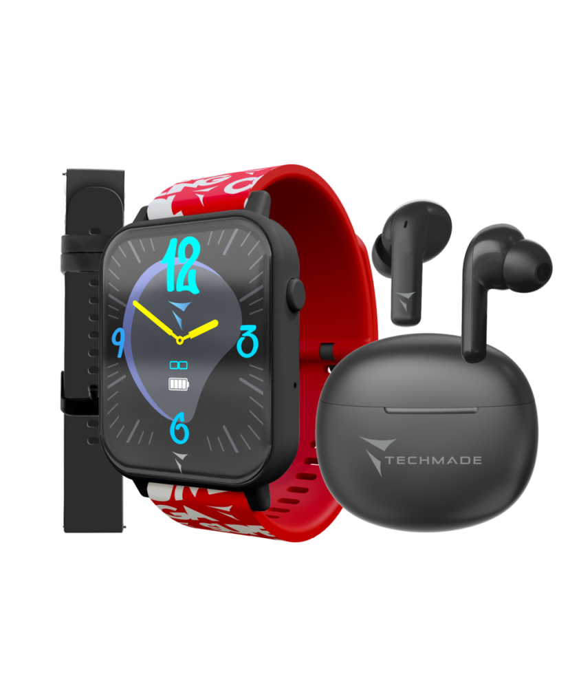 Techmade Smartwatch Dreamer + Cuffie