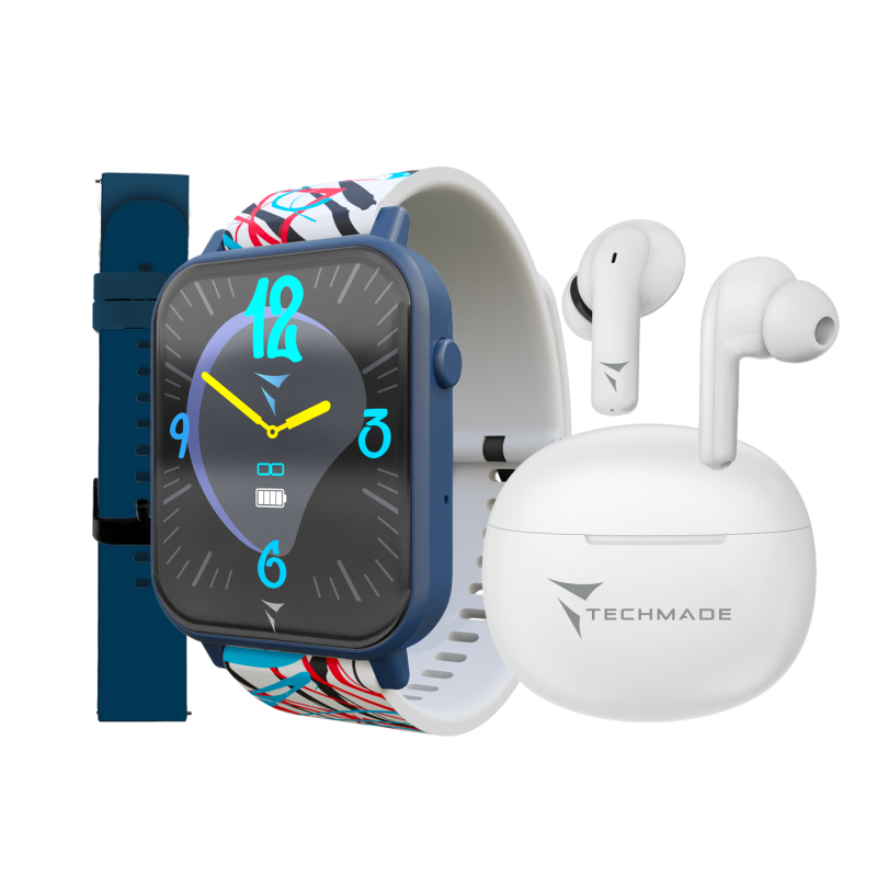 Techmade Smartwatch Dreamer Bianco Fantasia