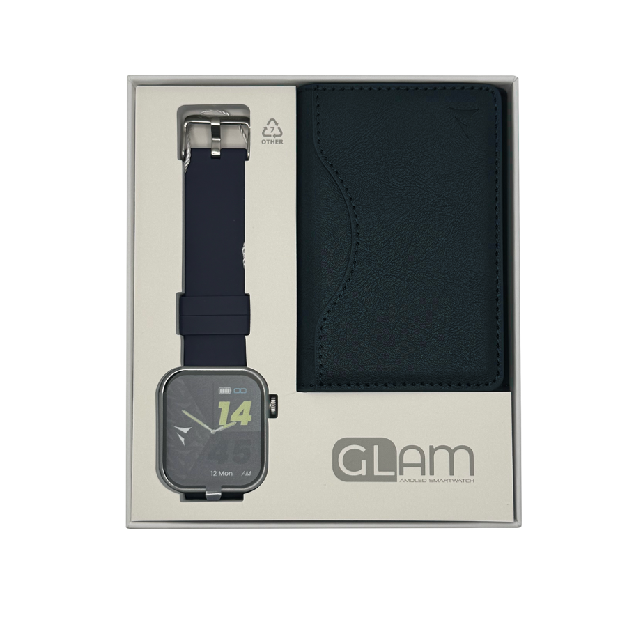 Techmade Smartwatch A.I. Glam Silver-Blu