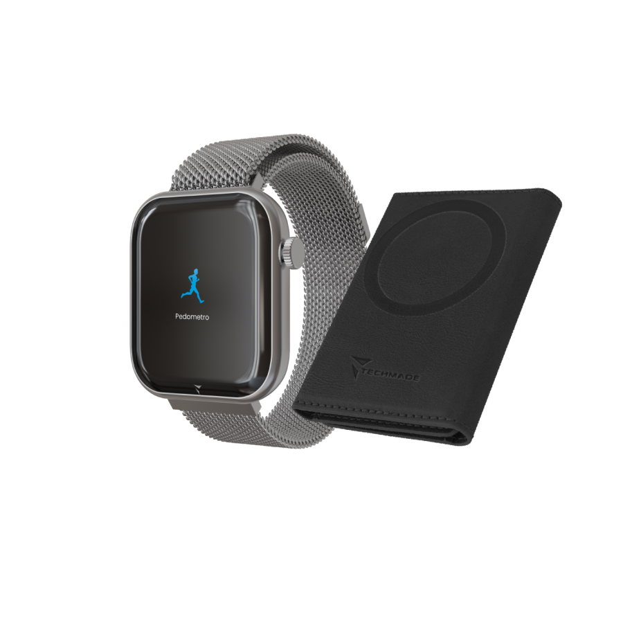 Techmade Smartwatch A.I. Glam Cinturino Silver
