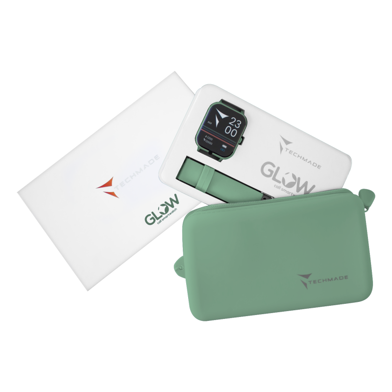 Techmade Smartwatch Glow Verde Chiaro