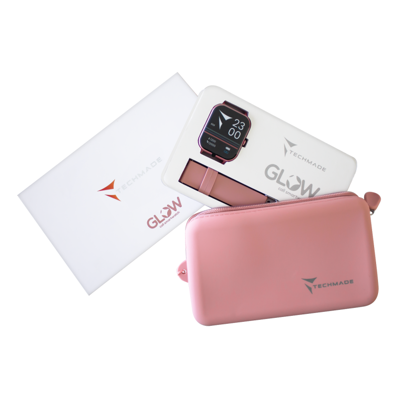 Techmade Smartwatch Glow Rosa Chiaro