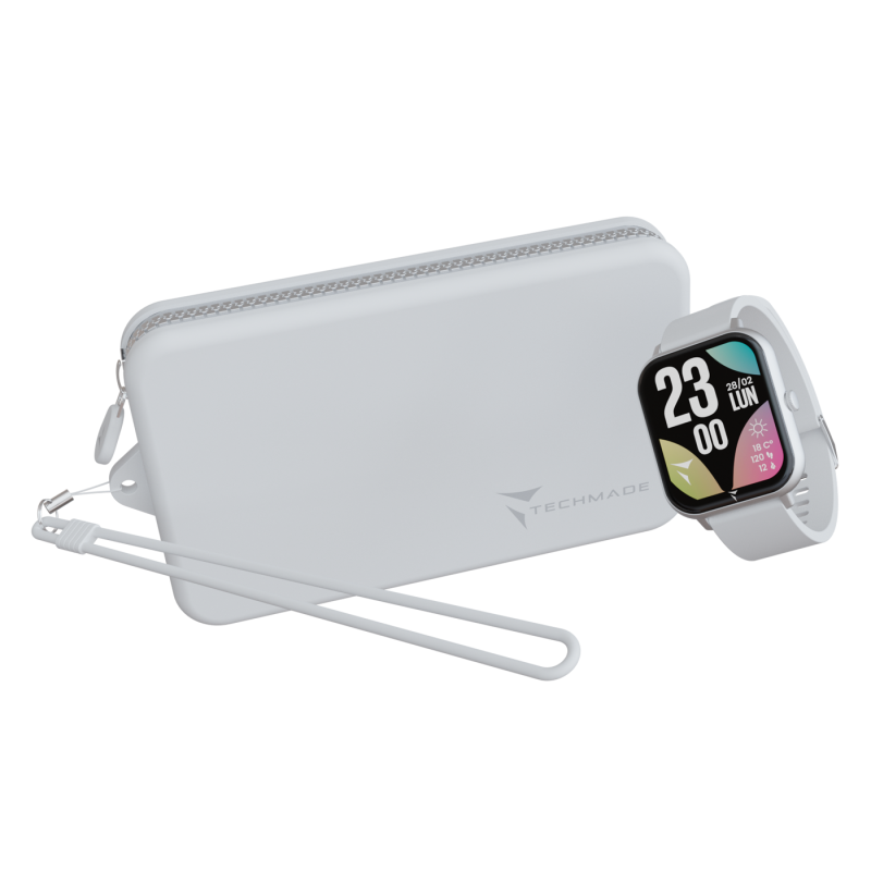 Techmade Smartwatch Glow Bianco