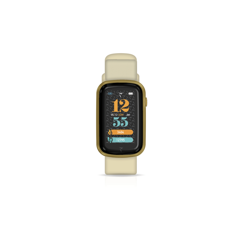 Techmade Smartwatch Steps Gold