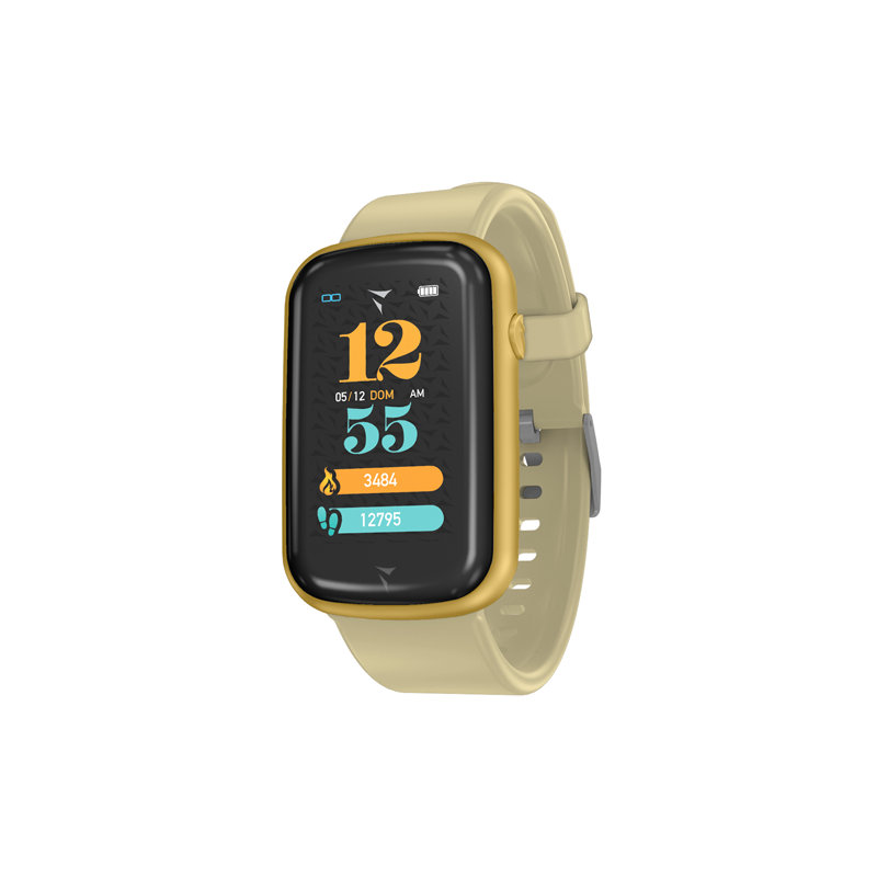 Techmade Smartwatch Steps Gold