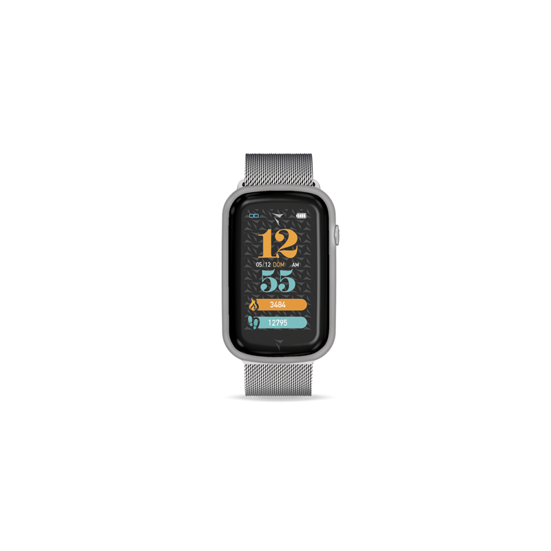Techmade Smartwatch Steps Silver