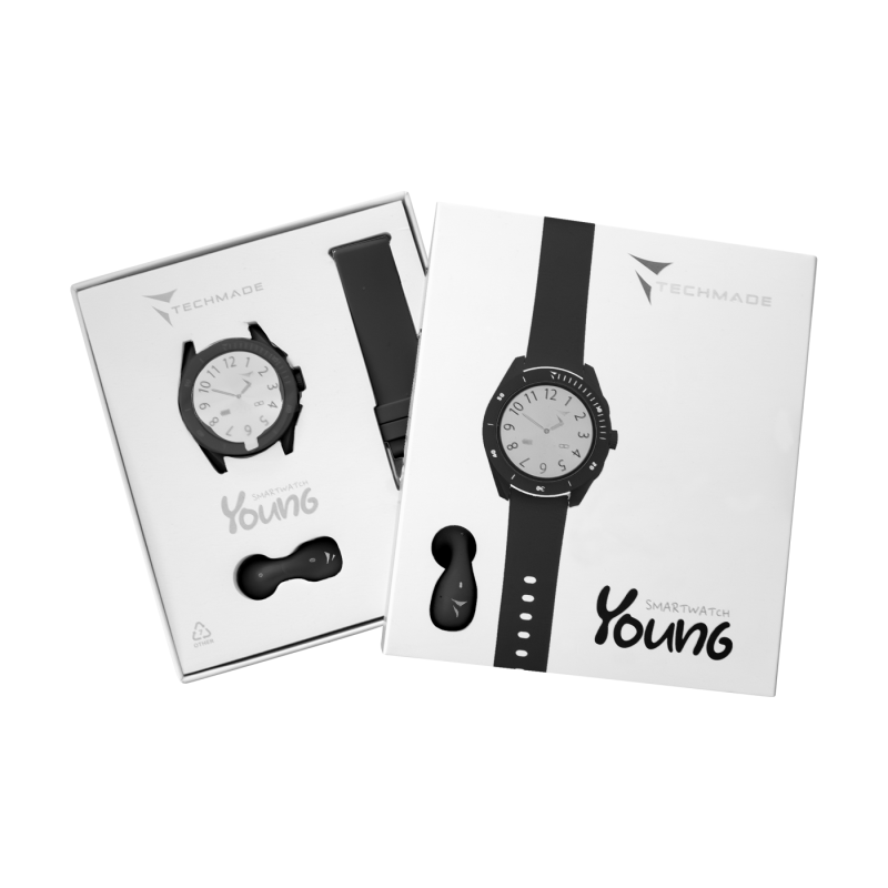 Techmade Smartwatch Young Nero