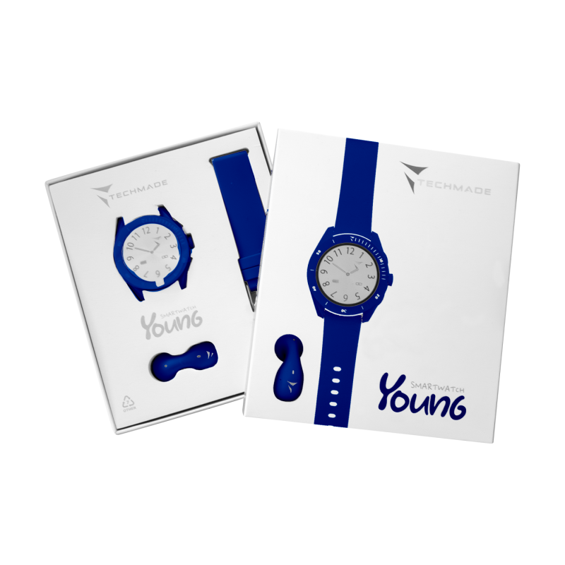 Techmade Smartwatch Young Blu