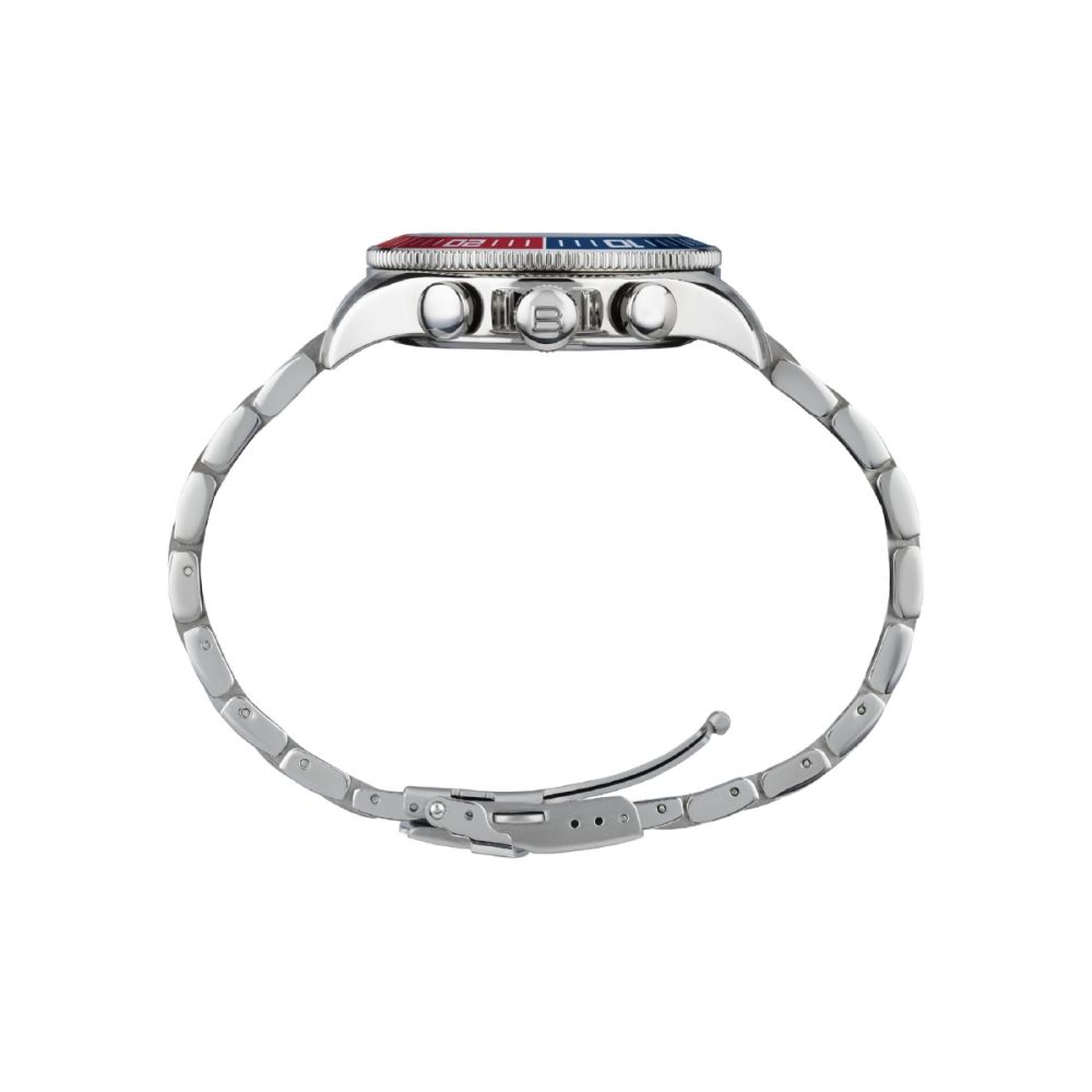 Breil Cronografo Solare Acciaio Quadrante Blu Manta 1970