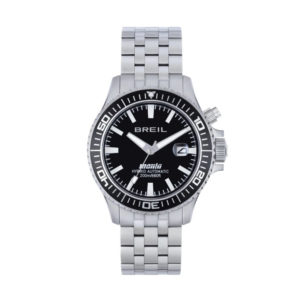 Breil Automatico Acciaio Quadrante Nero Manta Pro
