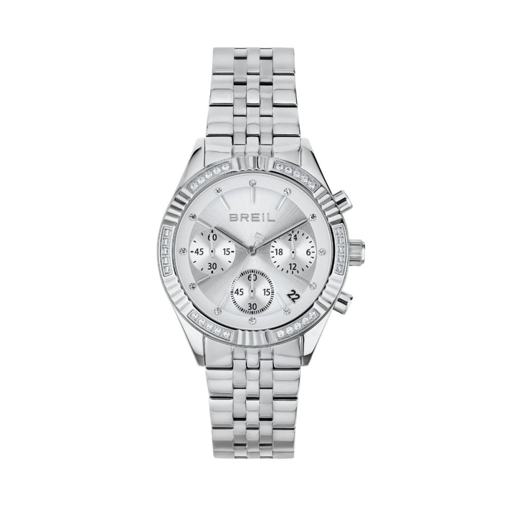 Breil Cronografo Acciaio Quadrante Silver Stand Out