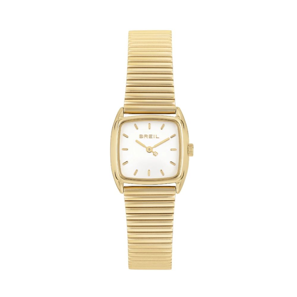 Breil Solo Tempo Acciaio Gold Quadrante Bianco Stylize