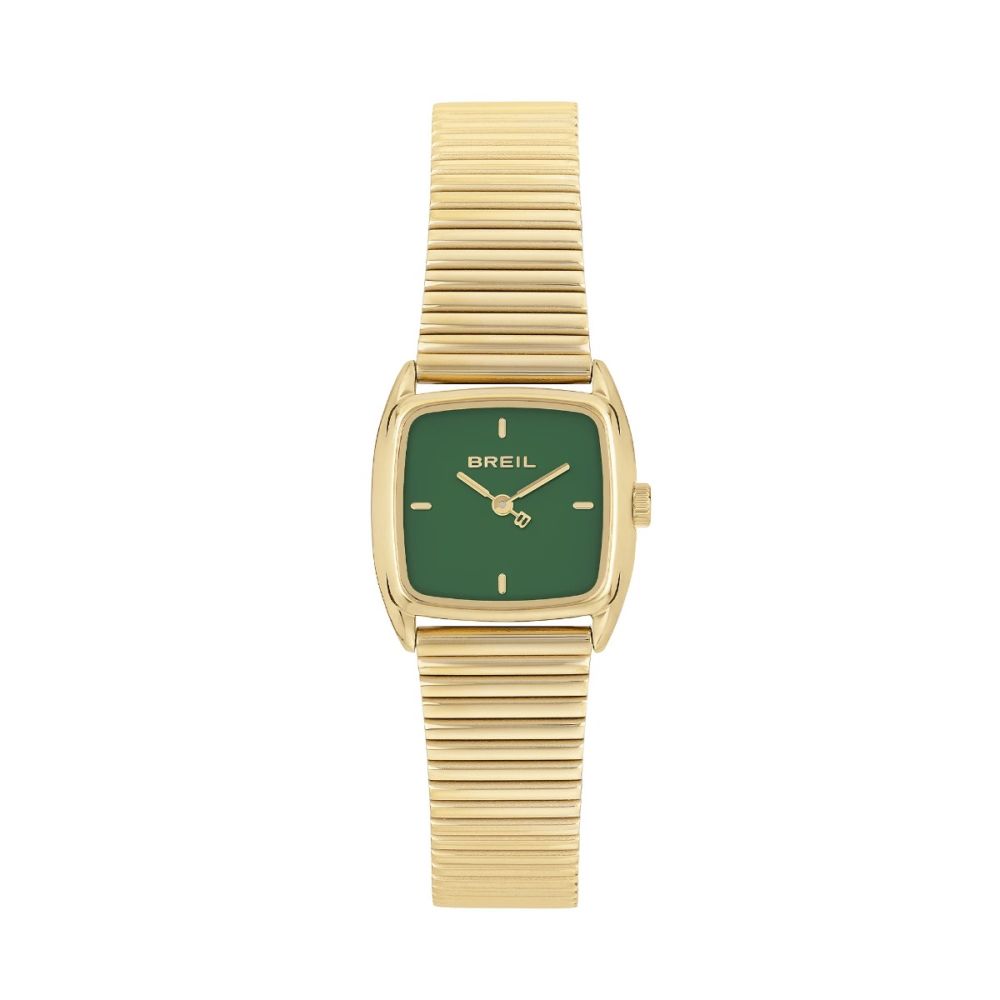 Breil Solo Tempo Acciaio Gold Quadrante Verde Stylize