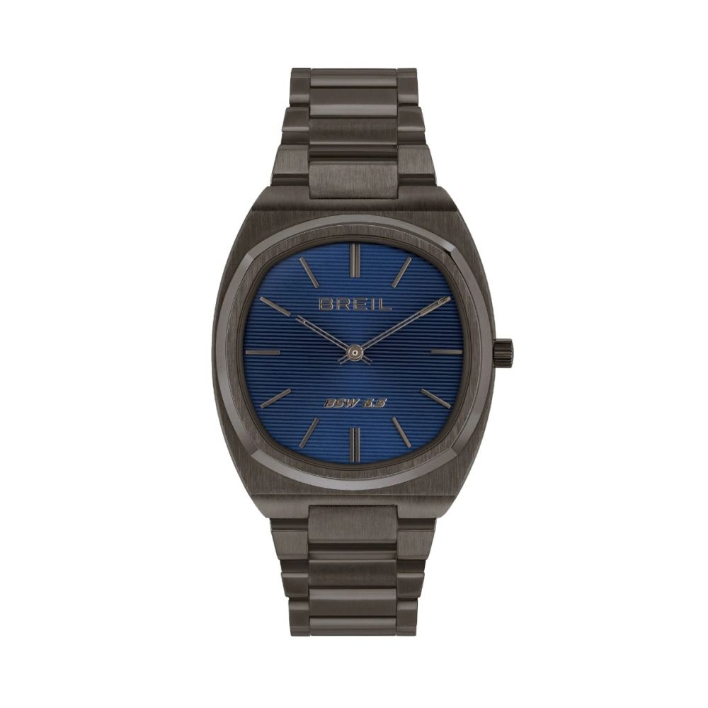 Breil Solo Tempo Acciaio Ip Gun Quadrante Blu Bsw6.5