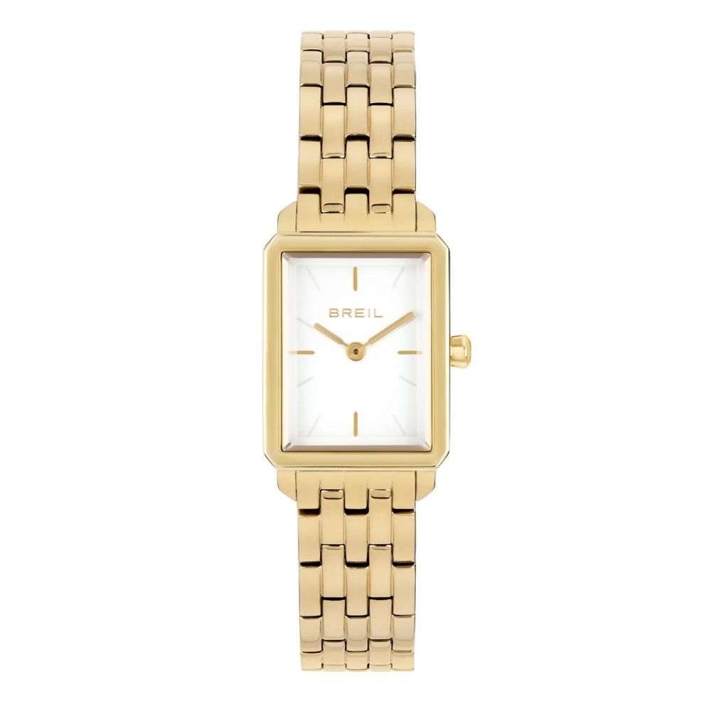Breil Solo Tempo Acciaio Gold Quadrante Bianco Carrè