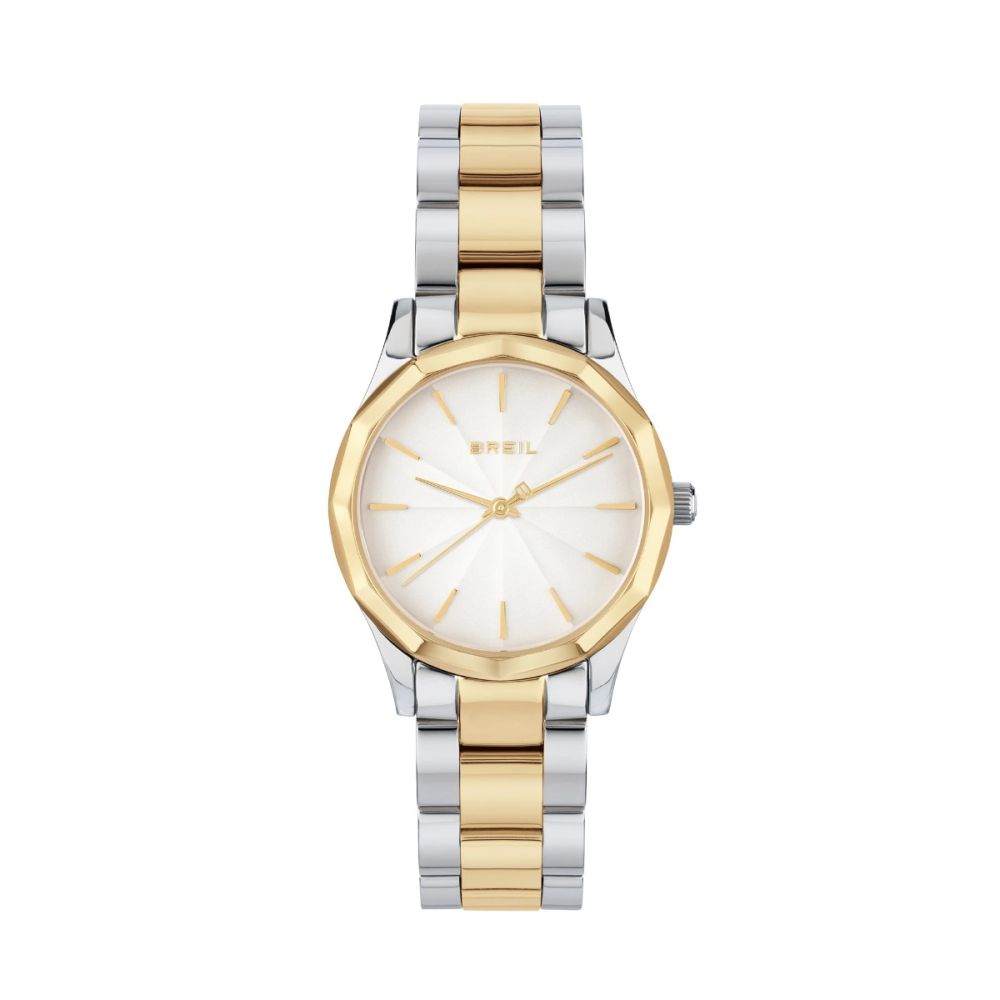 Breil Solo Tempo Acciaio Bicolore Quadrante Bianco Dozen