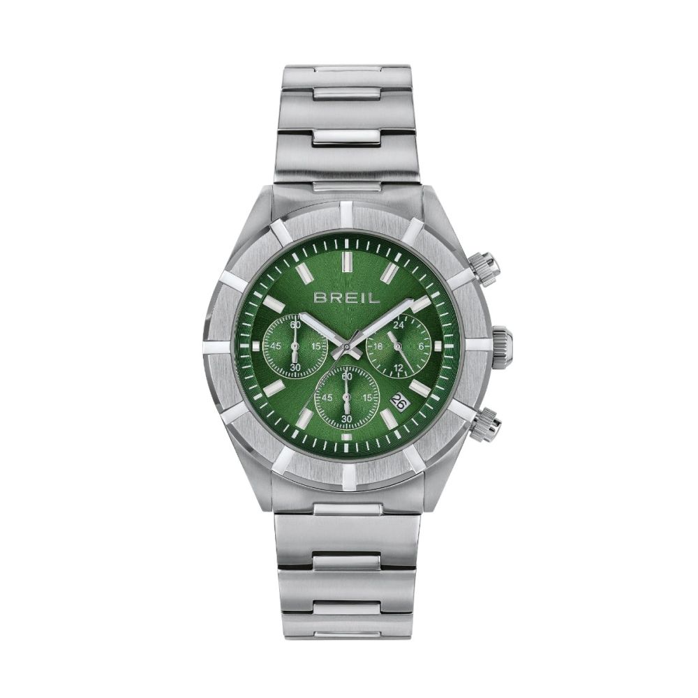 Breil Cronogrago Acciaio Quadrante Verde B 12 H