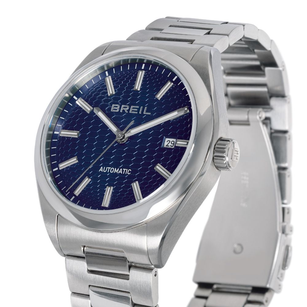 Breil Automatico Acciaio Quadrante Blu Sphera