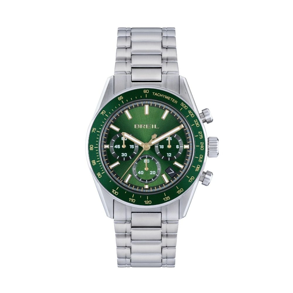 Breil Cronografo Acciaio Quadrante Verde Extreme Noir
