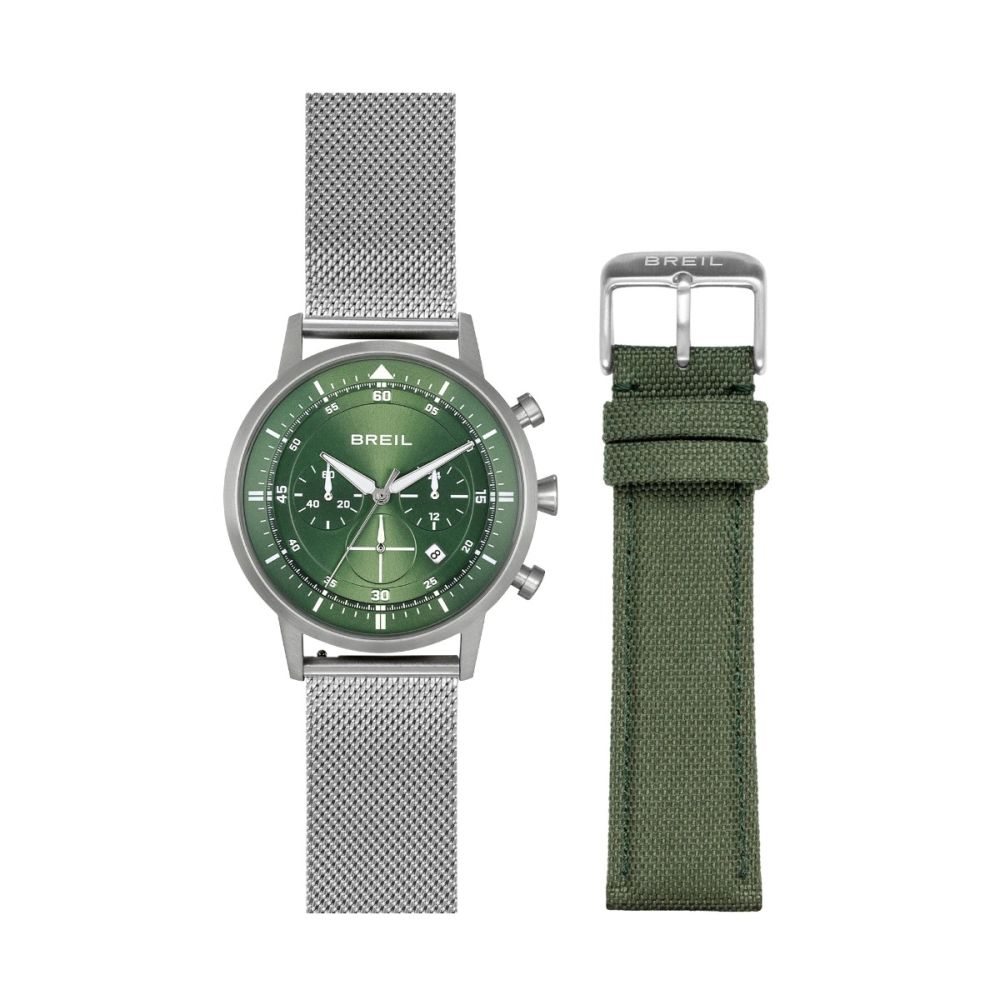 Breil Cronografo Acciaio Quadrante Verde Six 3 Nine