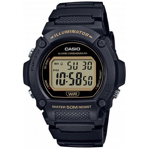 Casio Orologio Digitale Multifunzione W-219H-1A2VEF