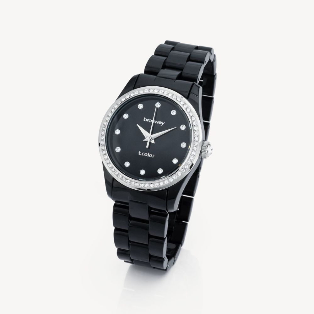 Brosway Orologio Solo Tempo Acciaio Plastica Nera