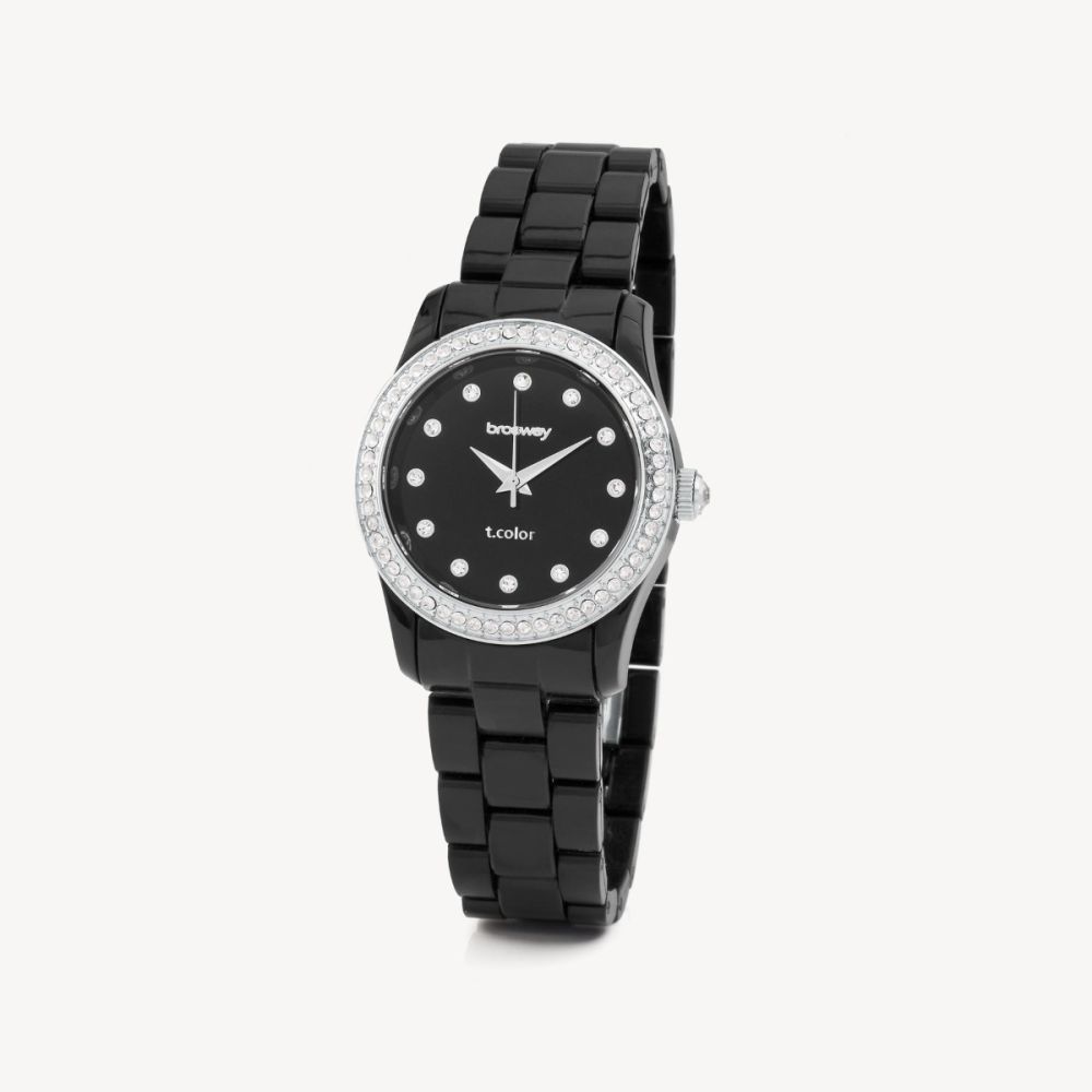 Brosway Orologio Solo Tempo Acciaio Plastica Nera