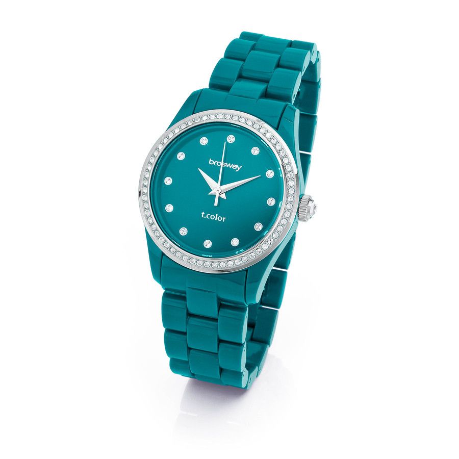 Brosway Orologio Solo Tempo Acciaio Plastica Celeste