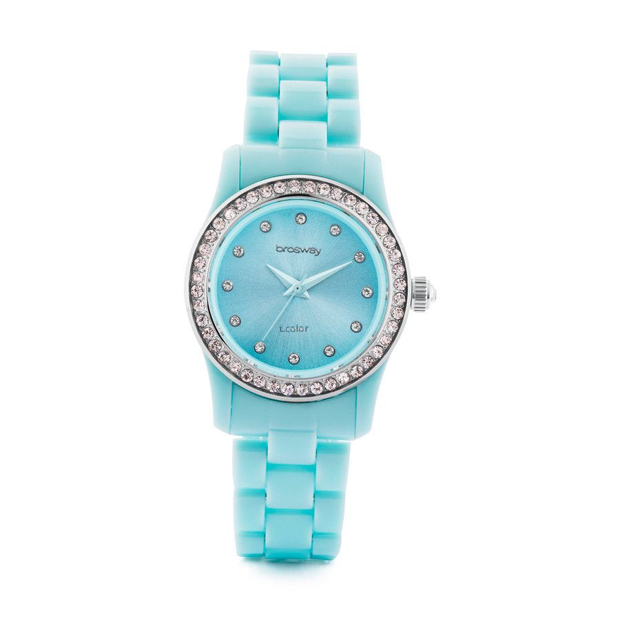 Brosway Orologio Solo Tempo Acciaio Plastica Verde