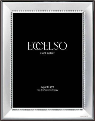 Eccelso Cornice Laminato Argento e Legno 18X24