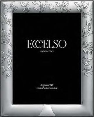 Eccelso Cornice Laminato Argento e Legno 18X24