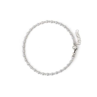 Chimiama Bracciale Donna Argento Zirconi Bianchi