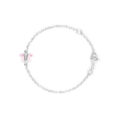Chimiama Bracciale Bambina Argento Farfalla