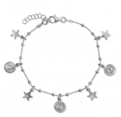 Chimiama Bracciale Donna Argento Multicharm
