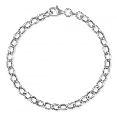 Chimiama Bracciale Donna Argento Catena