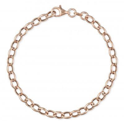 Chimiama Bracciale Donna Argento Rosè Catena