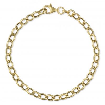 Chimiama Bracciale Donna Argento Gold Catena