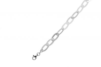 Chimiama Bracciale Donna Argento Elementi Ovali