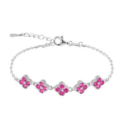 Chimiama Bracciale Argento Cristalli Tormalina