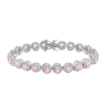 Chimiama Bracciale Argento Cristalli Kunzite