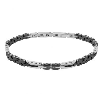 Chimiama Bracciale Acciaio Pvd Gunmetal