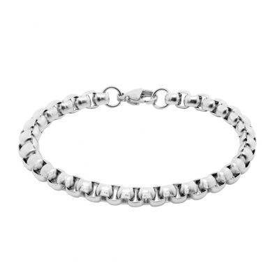 Chimiama Bracciale Acciaio Catena Veneta