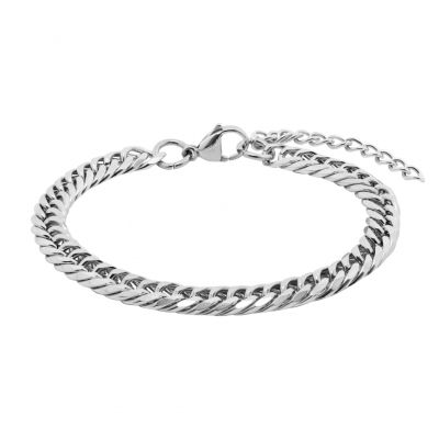 Chimiama Bracciale Uomo Catena Acciaio