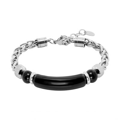 Chimiama Bracciale Acciaio con Onice