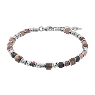 Chimiama Bracciale Acciaio e Agata