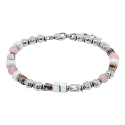 Chimiama Bracciale Acciaio e Agata