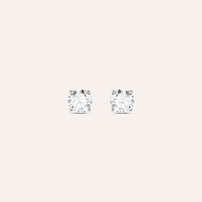 Stroili Orecchini Argento Punto Luce 6 mm