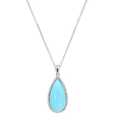 Chimiama Collana Argento Pietra Turchese