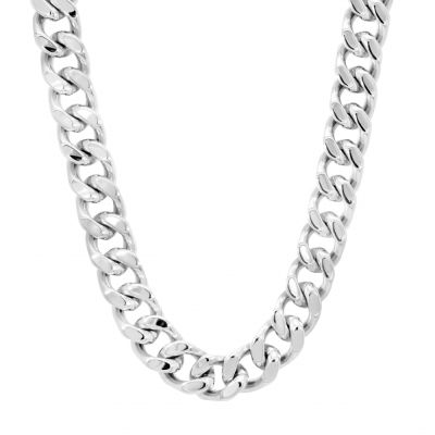 Chimiama Collana Catena Acciaio 8 mm